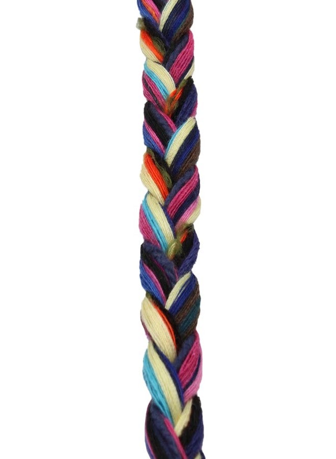 BOBBINY | Braided Choti Macrame Cotton Thread for Macrame DIY, Garments, Crafting and Other Projects | Multicolor | 10mm,10Mtr. - Image 4